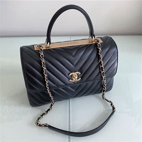 chanel chevron bag medium|chanel chevron resale.